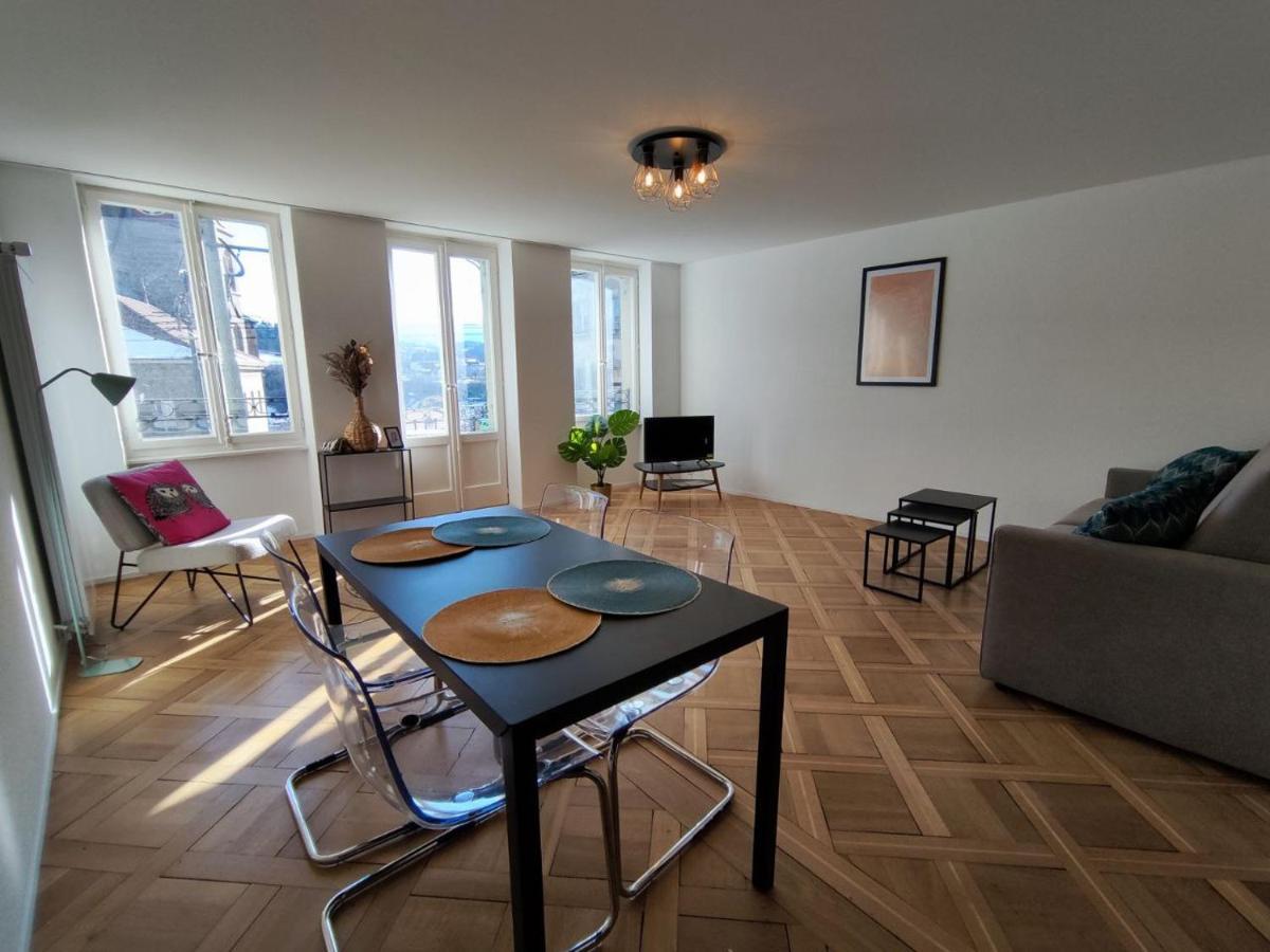 Appartement Tout Confort Renove Avec Vue - Tilleul 5 Freiburg im Üechtland Exterior foto